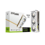 ZOTAC GAMING GeForce RTX 5080 SOLID CORE OC White Edition 16GB GDDR7 Graphics Card